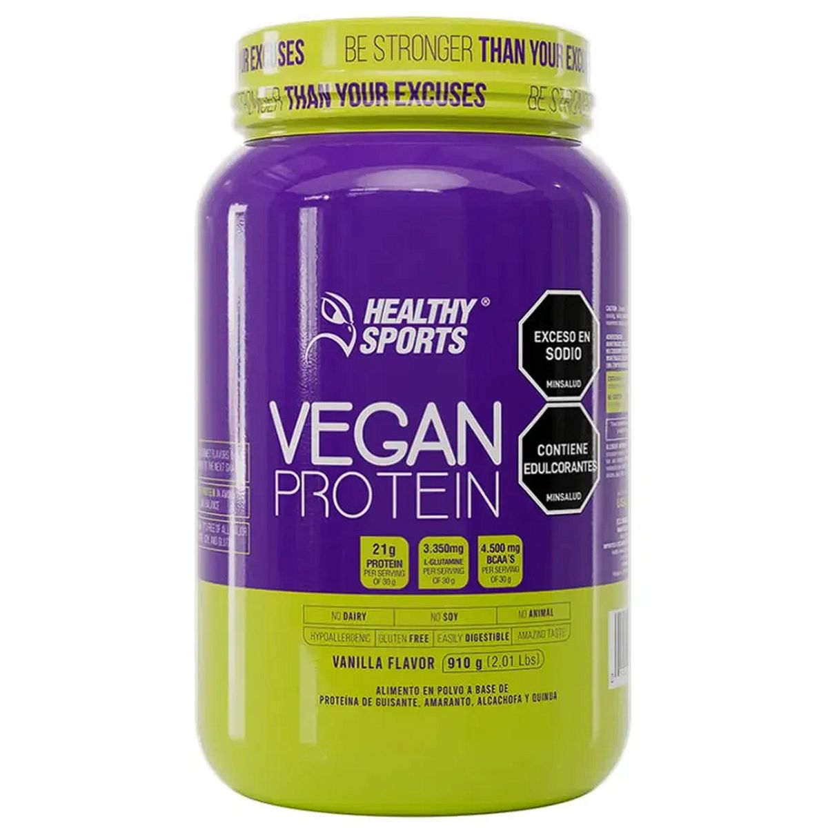 HEALTHY SPORTS - Proteina Vegana Healthy Sports (2 lb / 30 servicios aprox)
