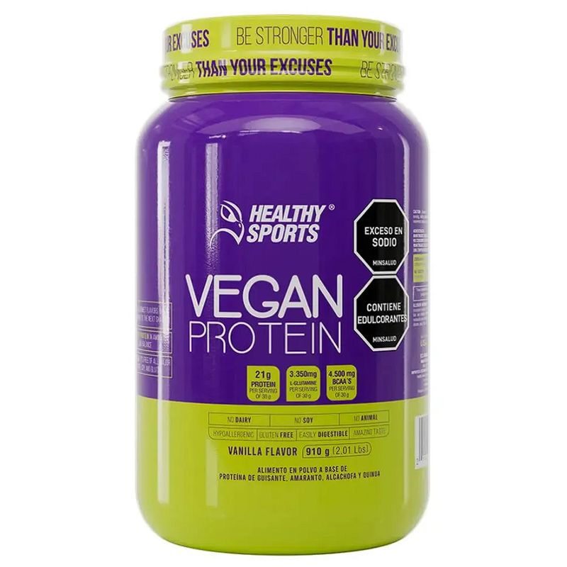 HEALTHY SPORTS - Proteina Vegana Healthy Sports (2 lb / 30 servicios aprox)