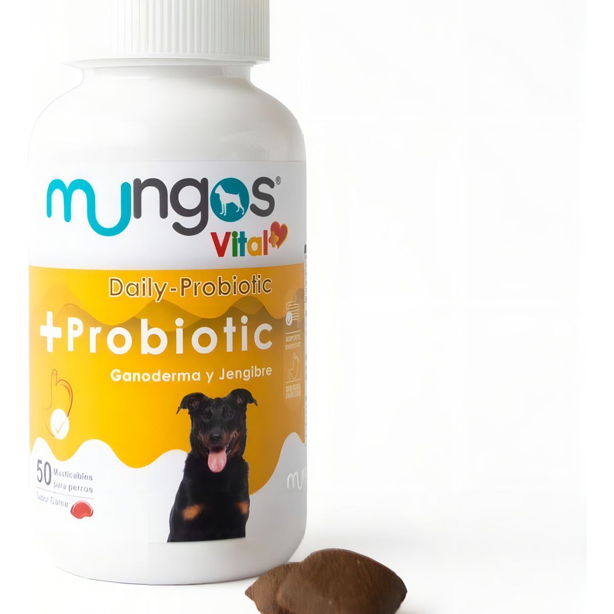 MUNGOS - Combo Mungos Probiotic X2 - Masticable Perros Sabor Carne