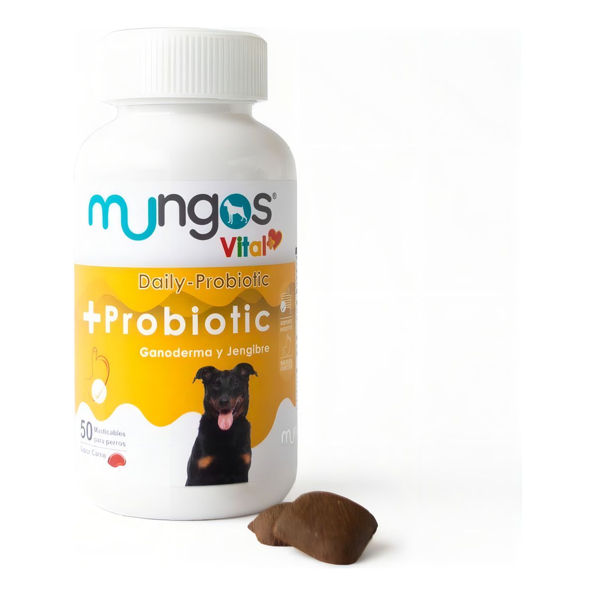 MUNGOS - Combo Mungos Probiotic X2 - Masticable Perros Sabor Carne