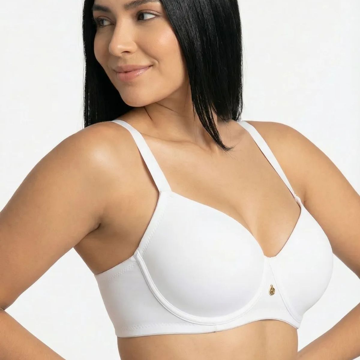LILI PINK - Brasier copa "c" tipo 3/4 paquete x2 en microfibra
