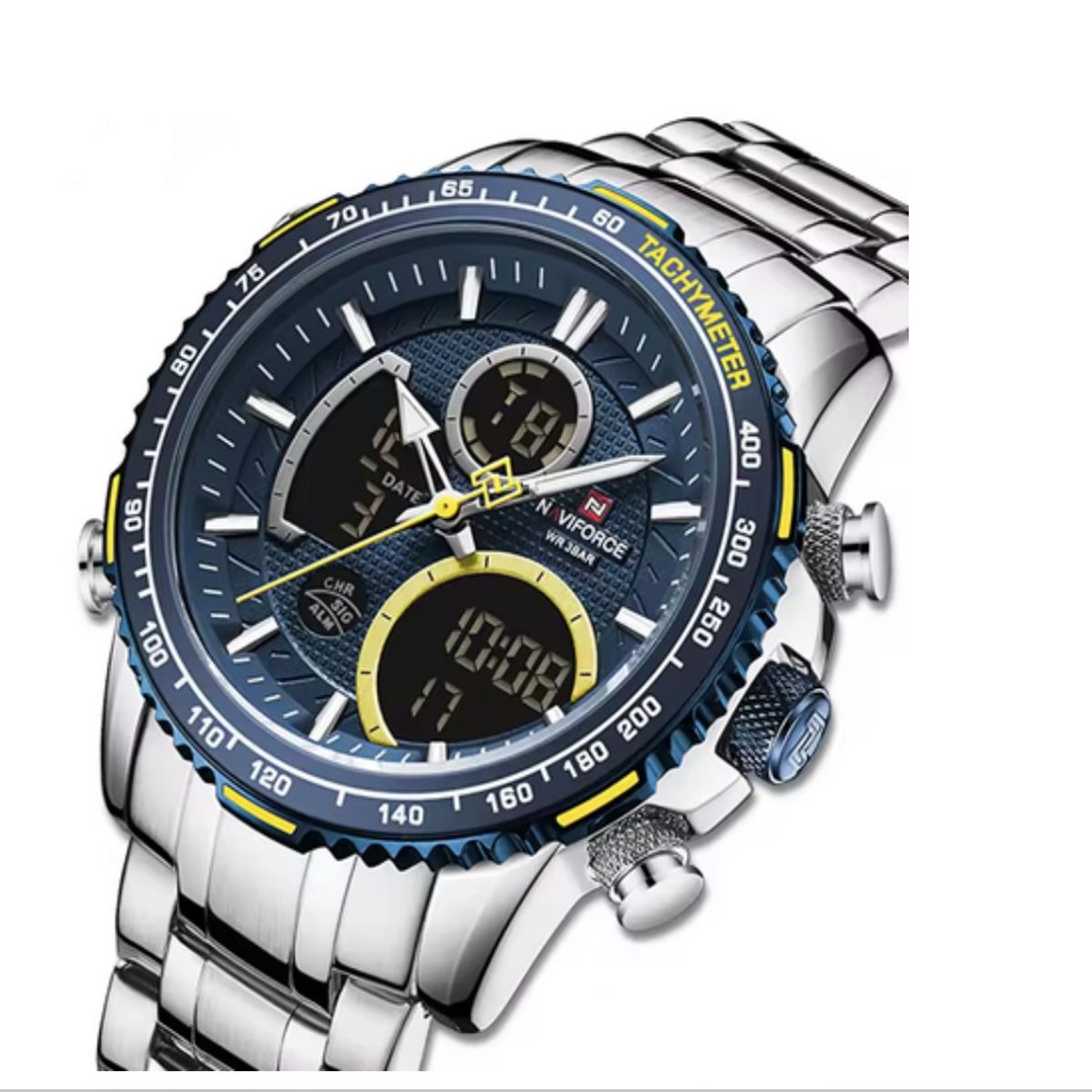 NAVIFORCE - Reloj Naviforce Nf9182 Hombre Cuarzo Negro Hebilla