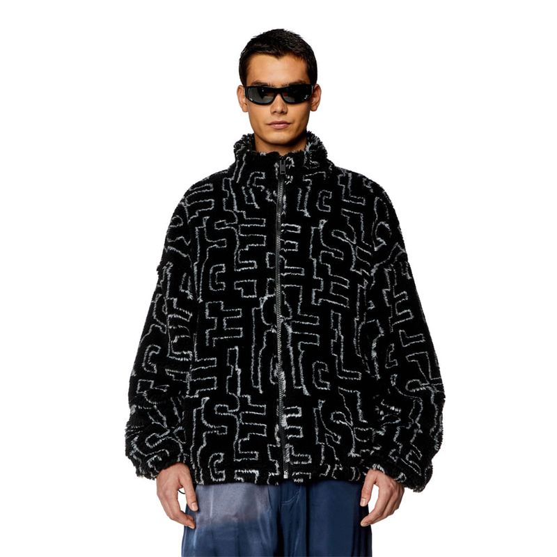 DIESEL - Buzo Abierto Para Hombre S-Luck Sweat-Shirt Diesel