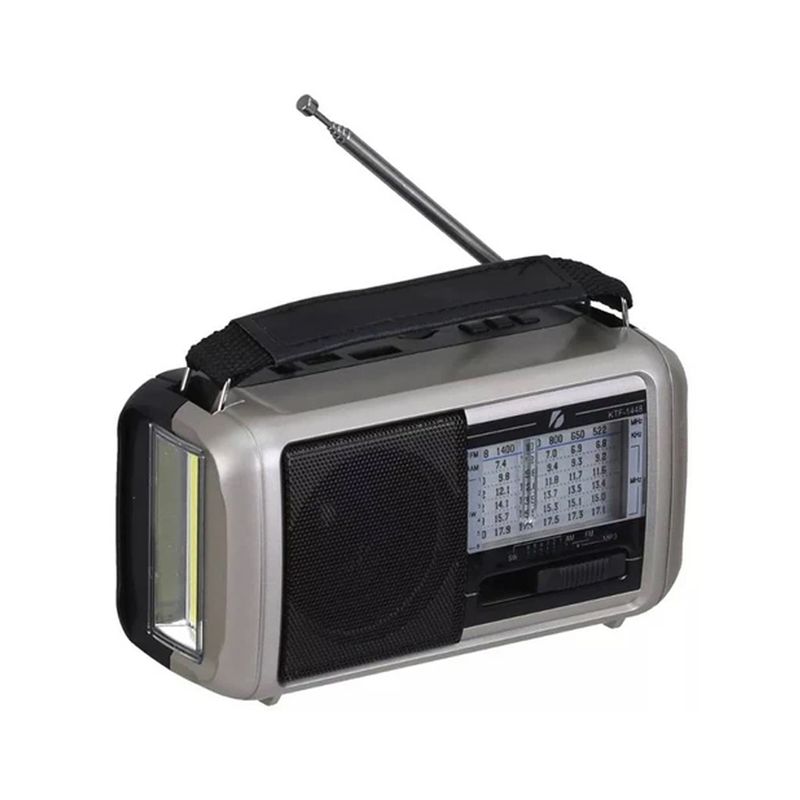 GENERICO - Radio Retro Bluetooth KTF-1448 con  Linterna