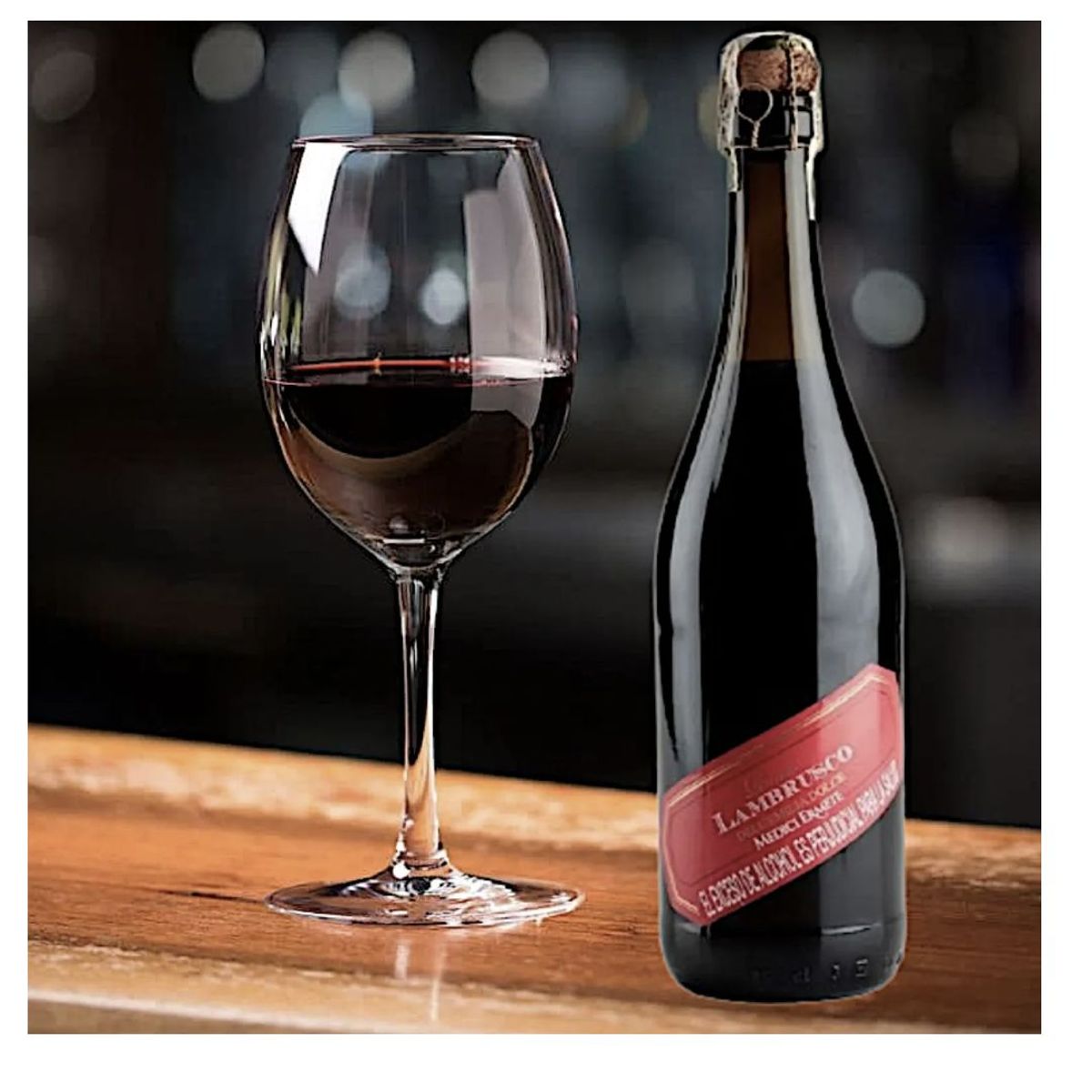 LAMBRUSCO - Vino Lambrusco Dell Emilia Rosso 750ml