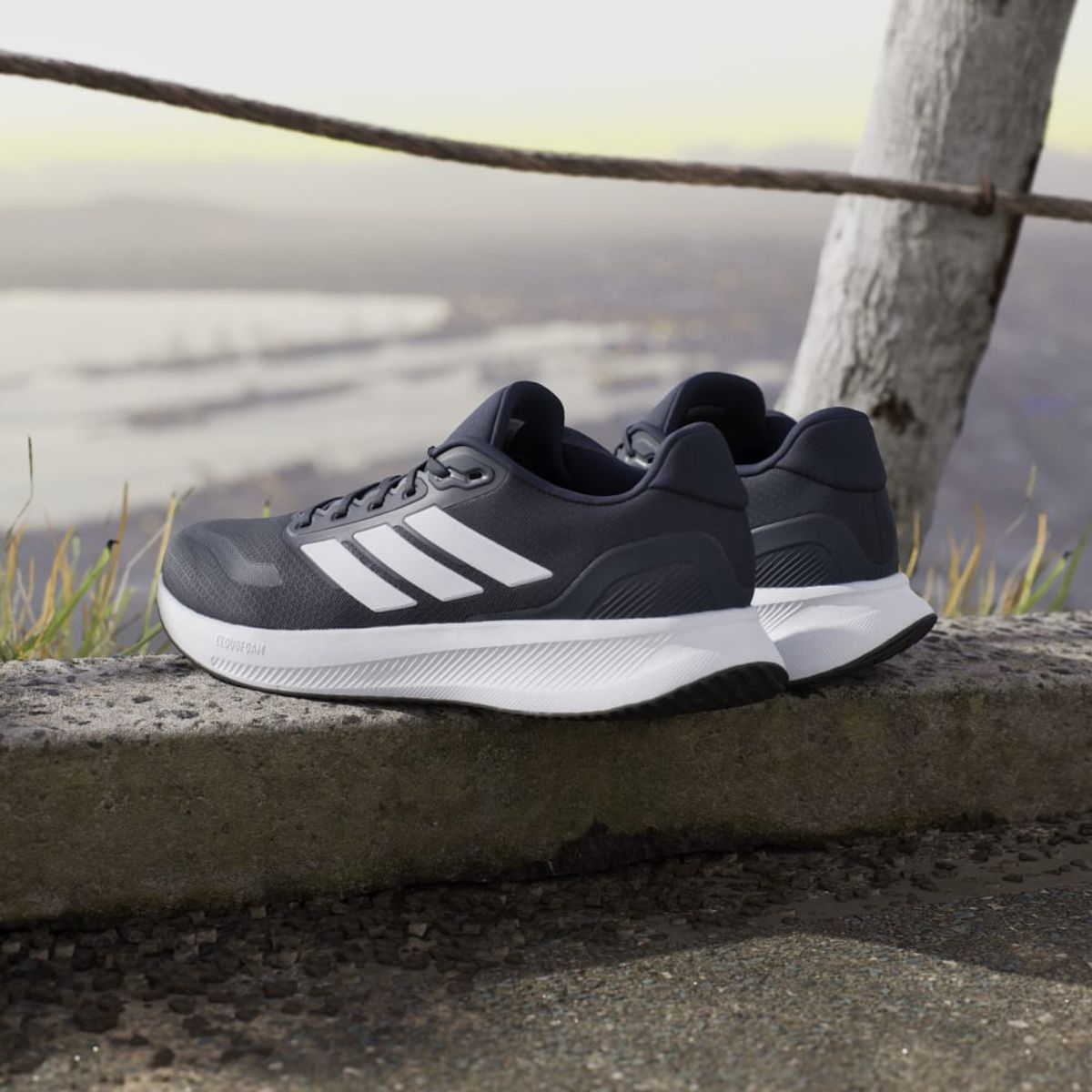 ADIDAS - Adidas Tenis De Running Runfalcon 5 azul de hombre para correr