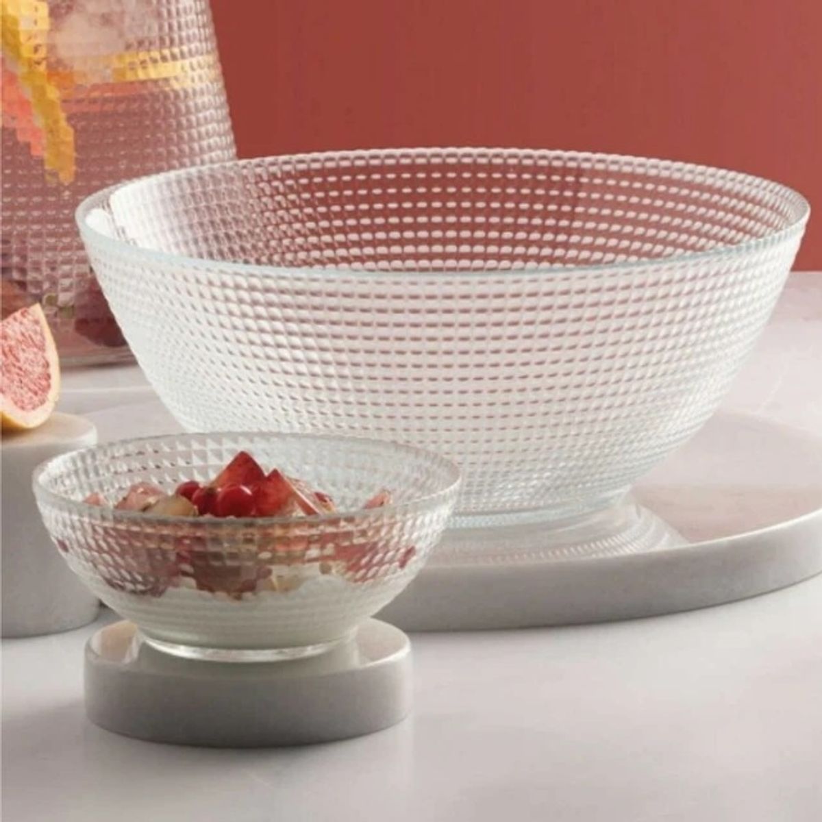 TIGRES DEL ASIA - SET 6 BOWLS VIDRIO MEDIANO 500 ML