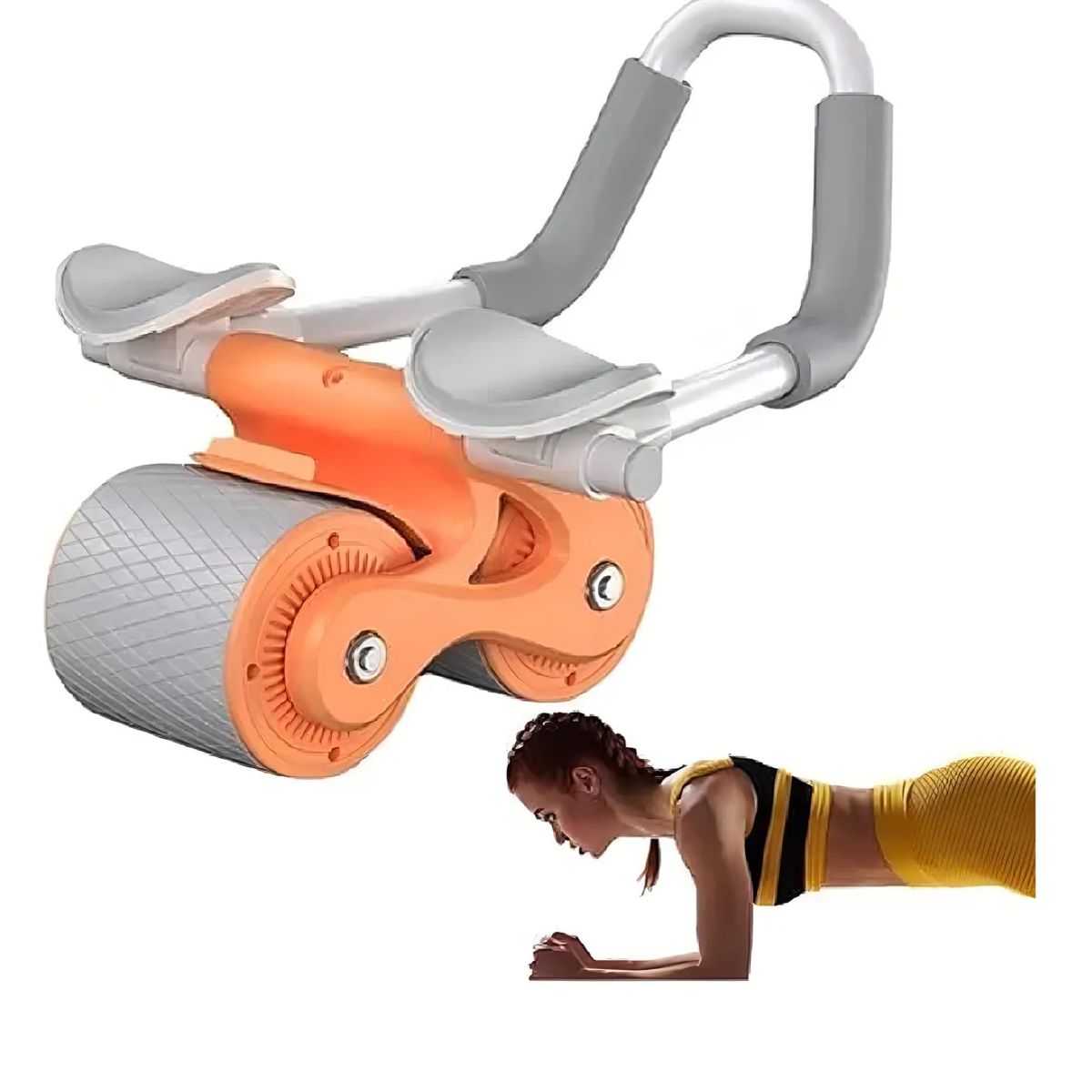 SKY - Rueda Abdominal Rebote Automático Con Temporizador