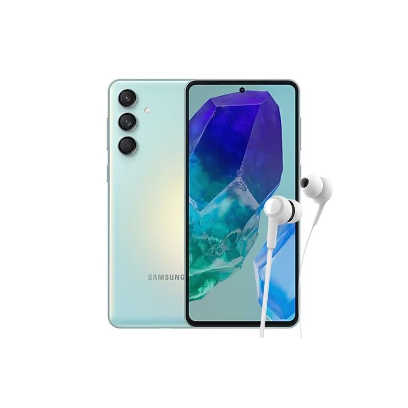 SAMSUNG - Celular Samsung Galaxy M55 5G RAM 8GB 256GB Verde  + Audífonos Oraimo OEP-E26
