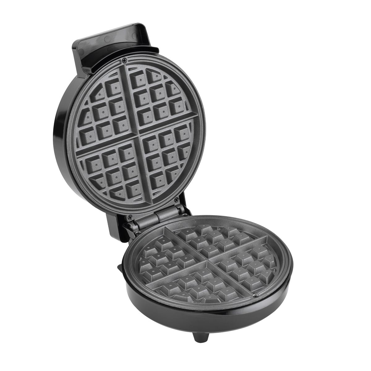 HUKEN - Waflera Belga Redonda Flash Cook 4 Rebanadas Hukën