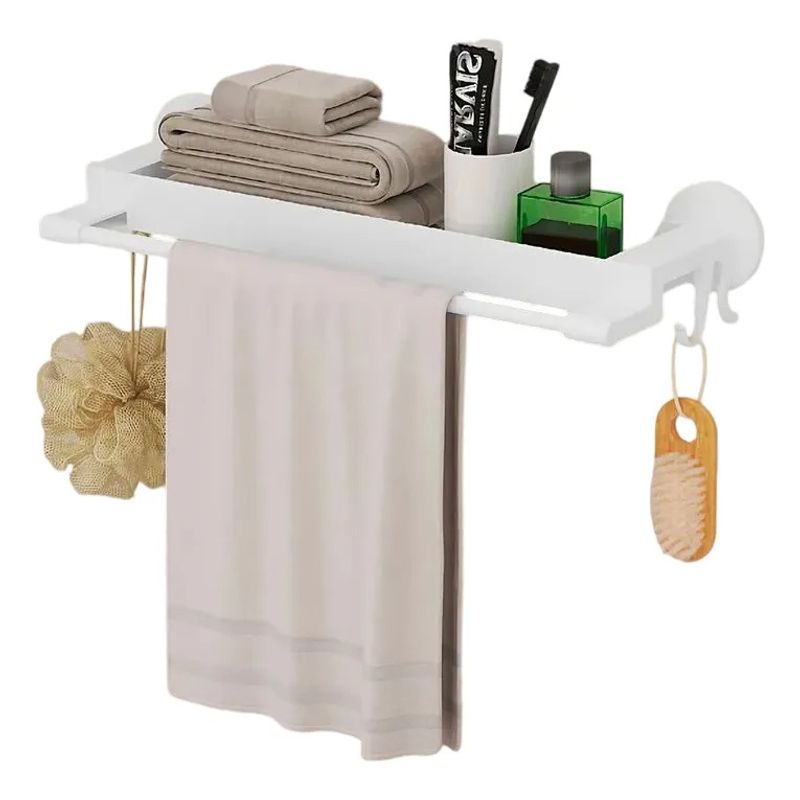 GENERICO - Soporte Organizador Toalla Pared Accesorios Baño Decoracion