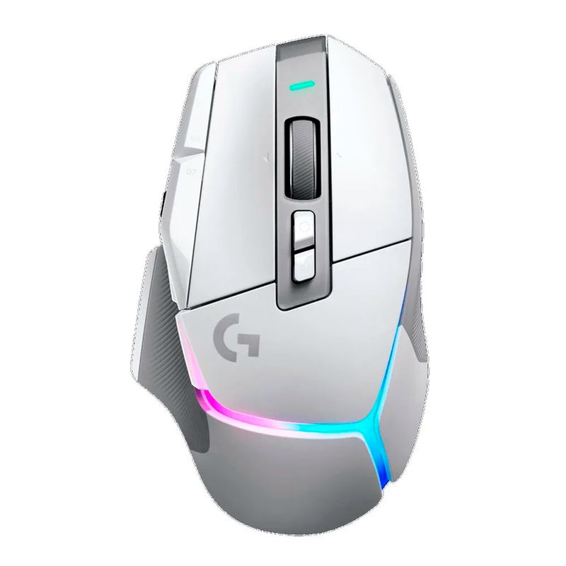 LOGITECH - Mouse Gamer Inalámbrico Logitech G502 X PLUS LIGHTSYNC Blanco