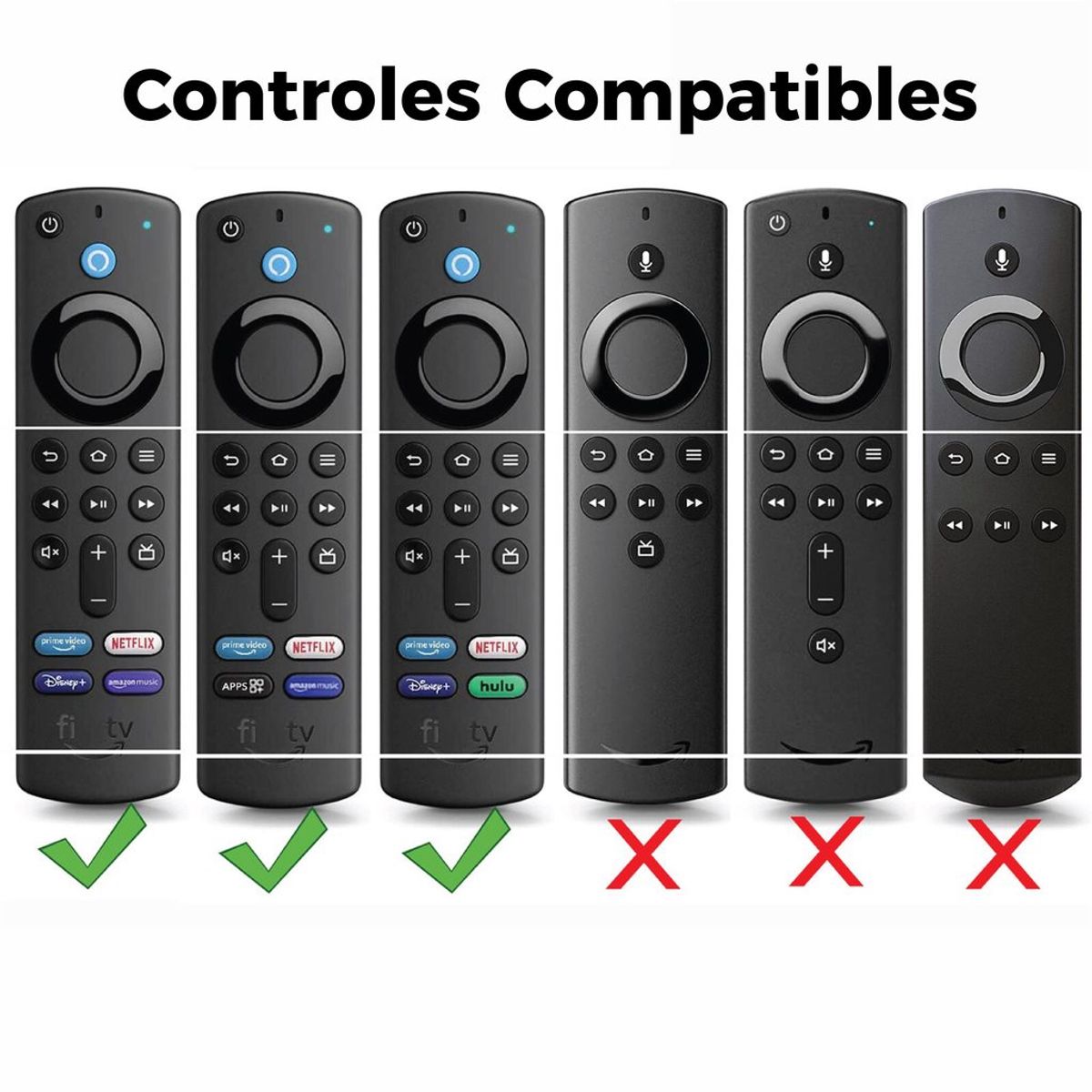 GENERICO - FUNDA FORRO PROTECTOR CONTROL AMAZON FIRE TV STICK 3RA GEN, ROSA