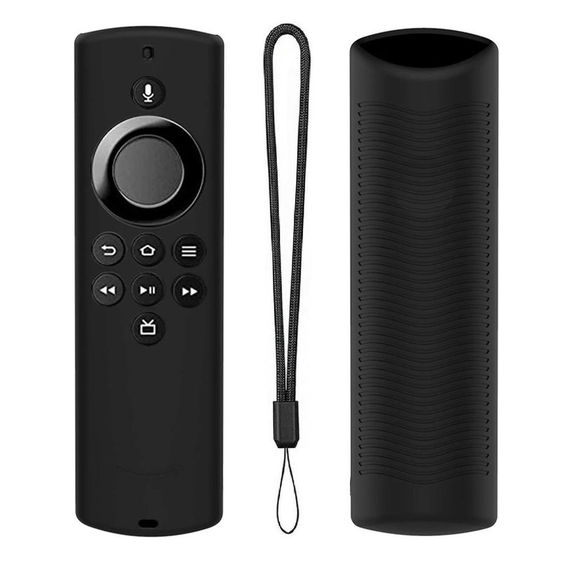 GENERICO - FUNDA FORRO PROTECTOR CONTROL AMAZON FIRE TV STICK LITE, NEGRO