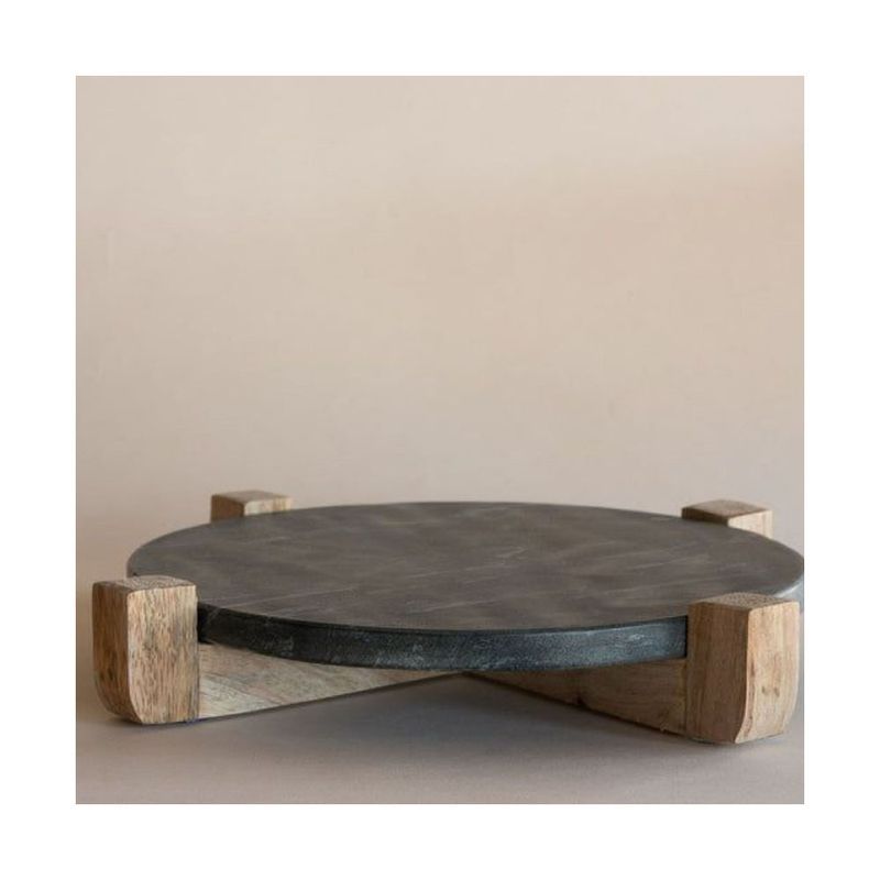 22 GRADOS DECORACION - Mesa de Centro Xtr en Roble Natural Diametro 120cm