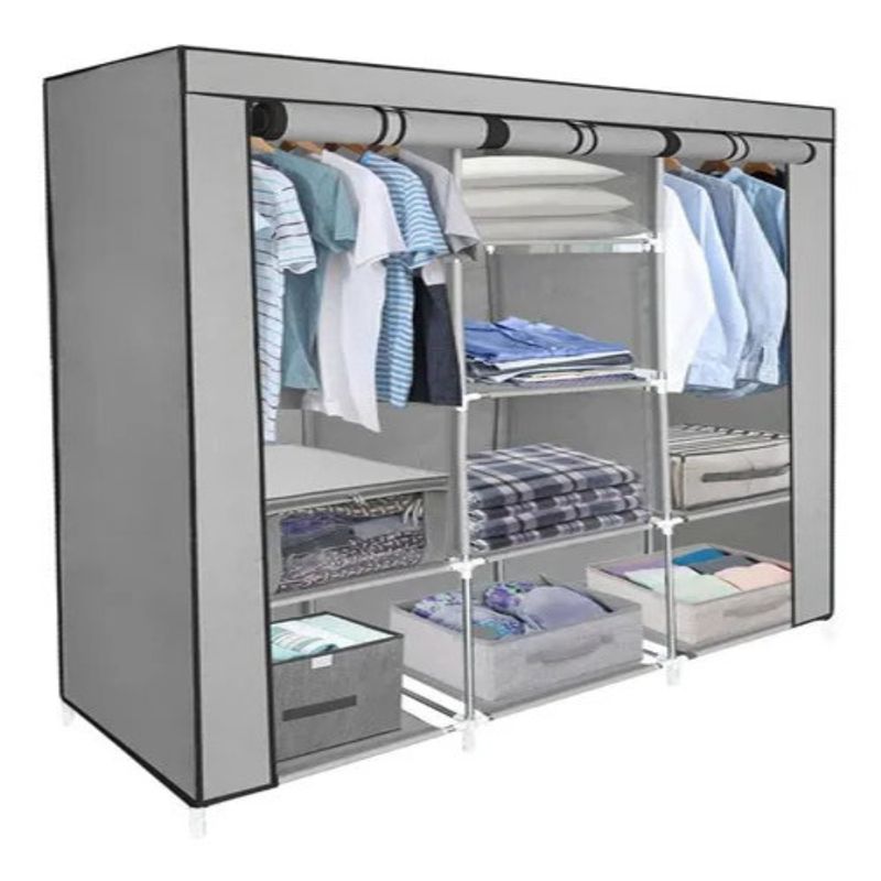 GENERICO - Closet Ropero Armable 3 Puertas Organizador