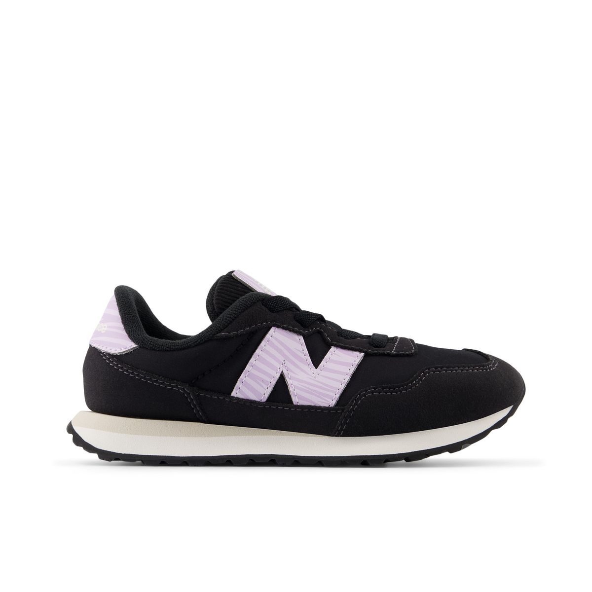 NEW BALANCE - Tenis Deportivos Marca New Balance 237 Bungee Negro Niños
