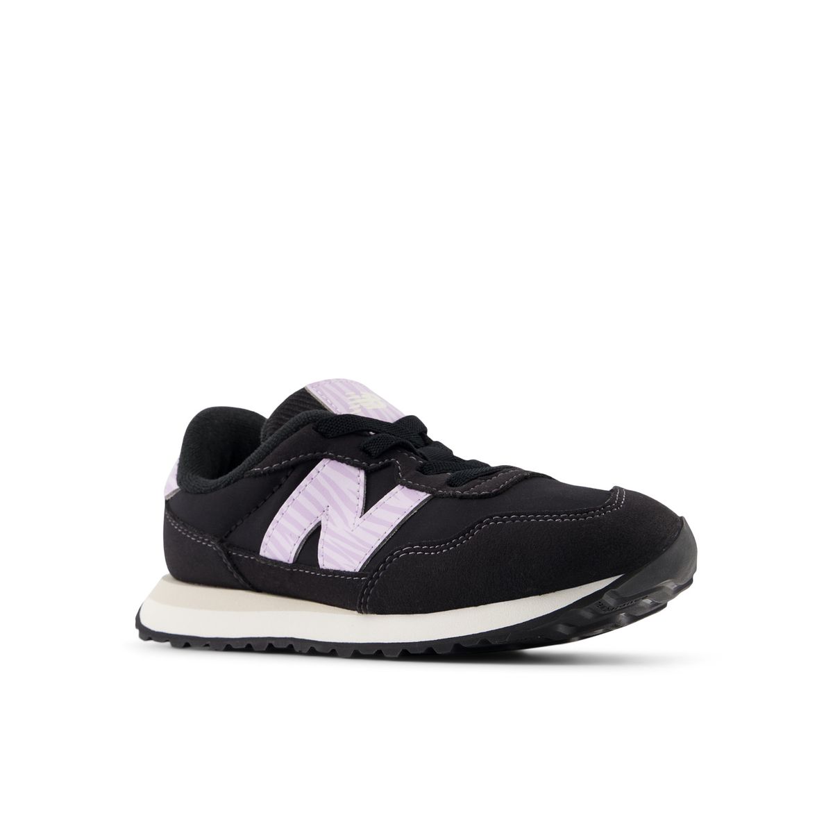 NEW BALANCE - Tenis Deportivos Marca New Balance 237 Bungee Negro Niños