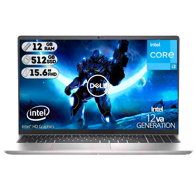 DELL - PORTATIL INSPIRON 3520 CORE I3 1215U DDR4 12GB SSD 512GB 15.6" HD