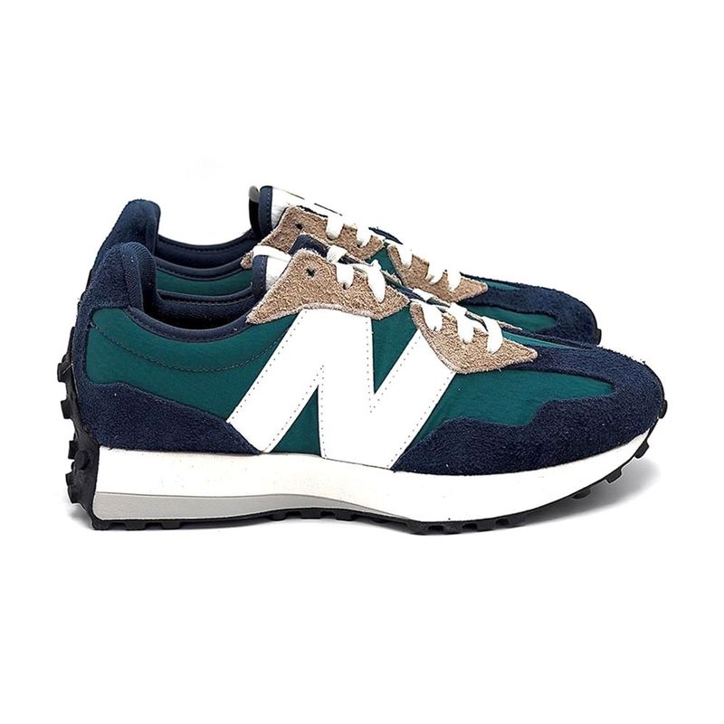 NEW BALANCE - Tenis Deportivos New Balance 327 Original Azul Navy Hombre