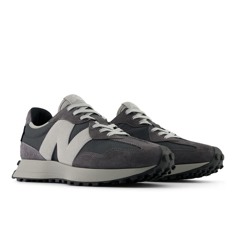 NEW BALANCE - Tenis Deportivos Marca New Balance 327 Original Negro Hombre