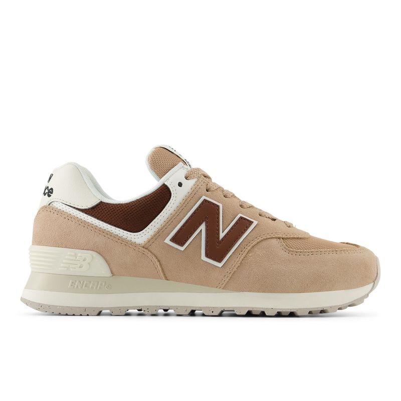 NEW BALANCE - Tenis Deportivos New Balance 574 Original Rosa/Beige Mujer