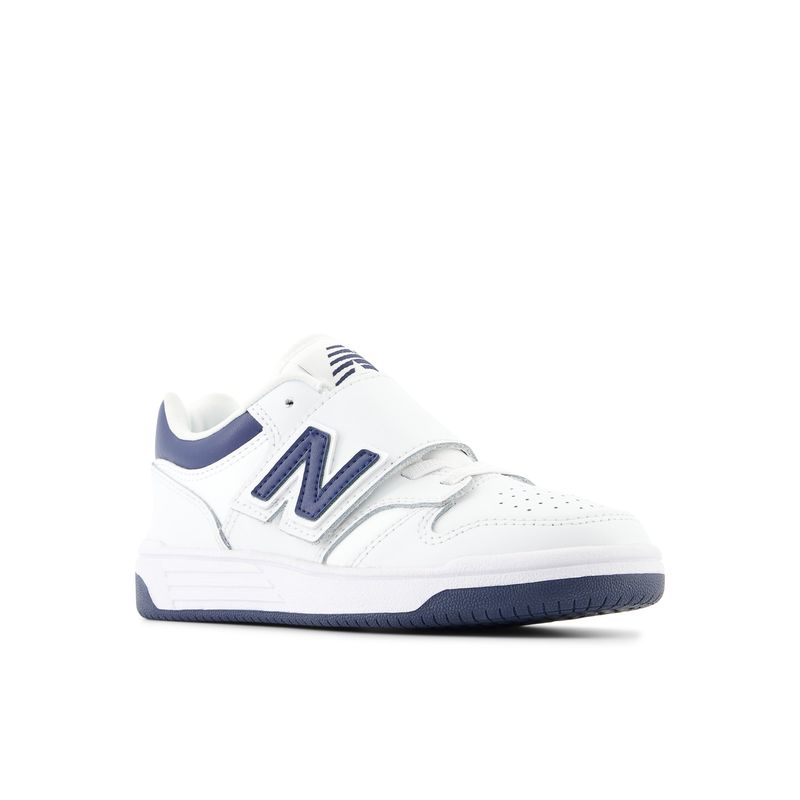 NEW BALANCE - Tenis Deportivos New Balance PreSchool 480 Blanco/Azul Niños