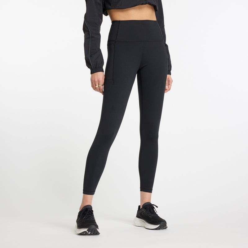 NEW BALANCE - Legging New Balance Harmony Pocket Original Negro Mujer