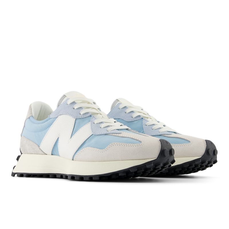 NEW BALANCE - Tenis Deportivos Marca New Balance 327 Original Azul Mujer