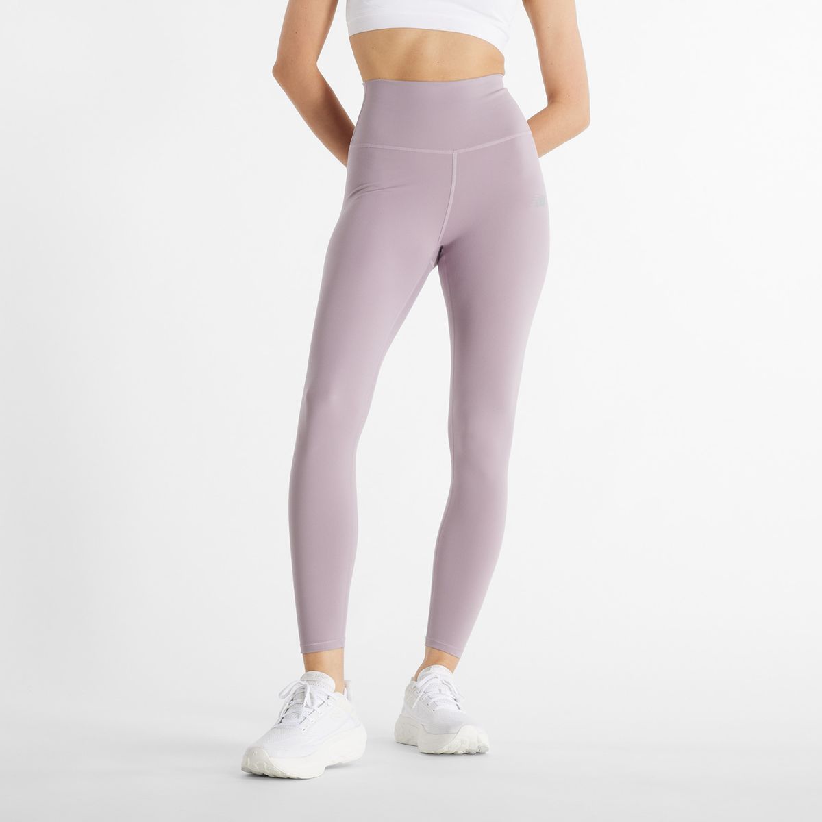 NEW BALANCE - Legging Marca New Balance Harmony High Original Lila Mujer