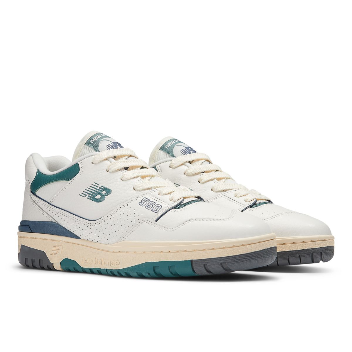 NEW BALANCE - Tenis Deportivos New Balance BB550PTB Original Blanco Hombre