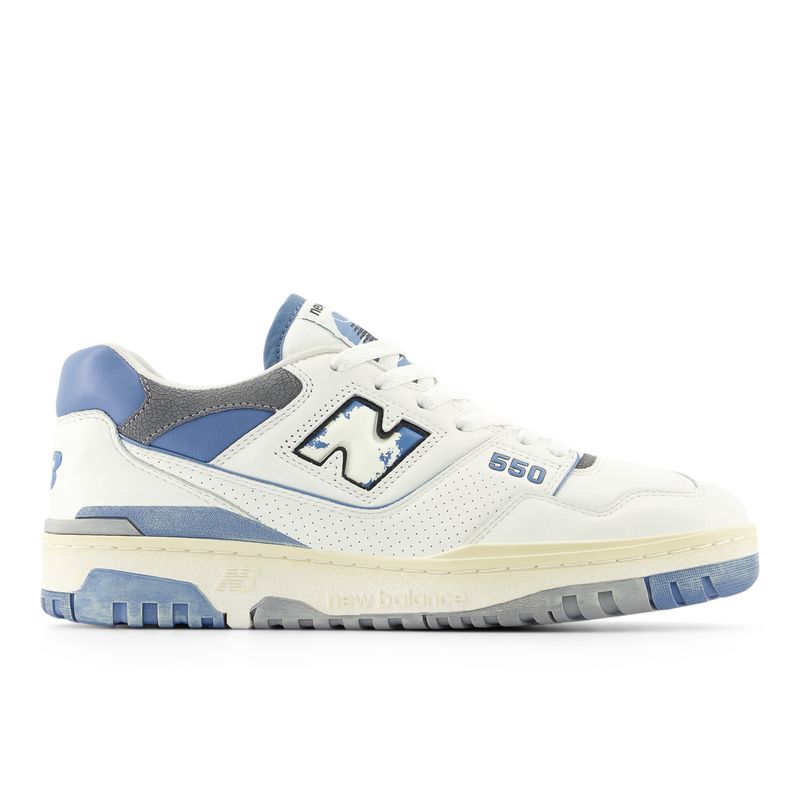 NEW BALANCE - Tenis Deportivos New Balance BB550VTE Original Blanco Hombre