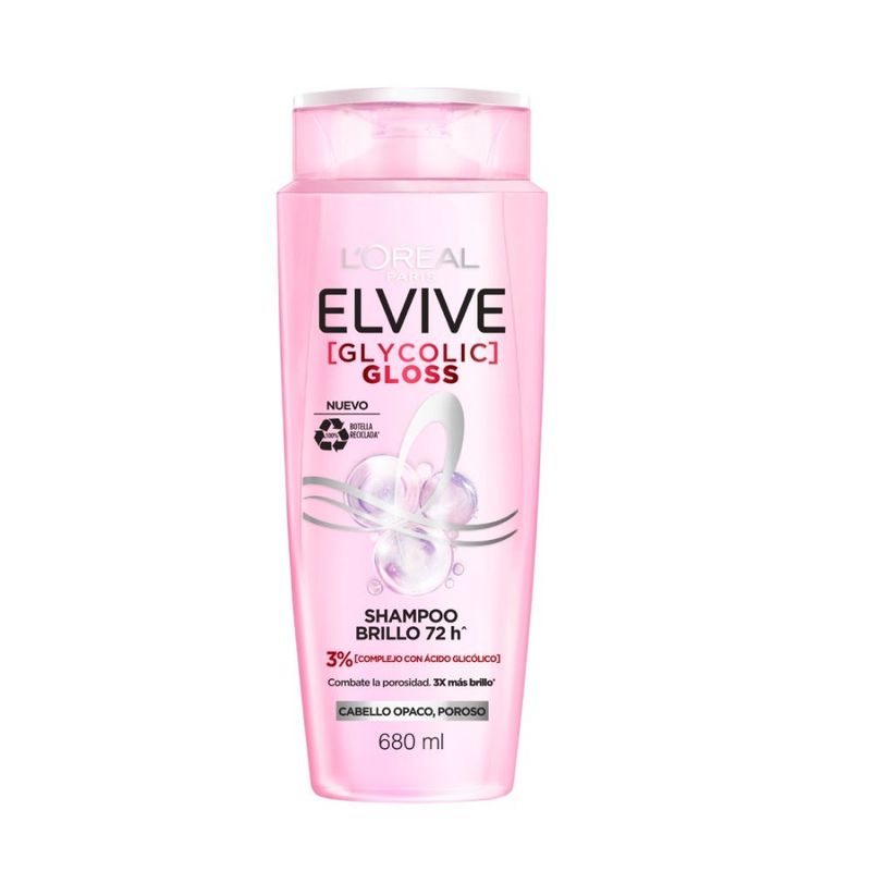 LOREAL PARIS - Loreal Paris Shampoo Brillo 680ML
