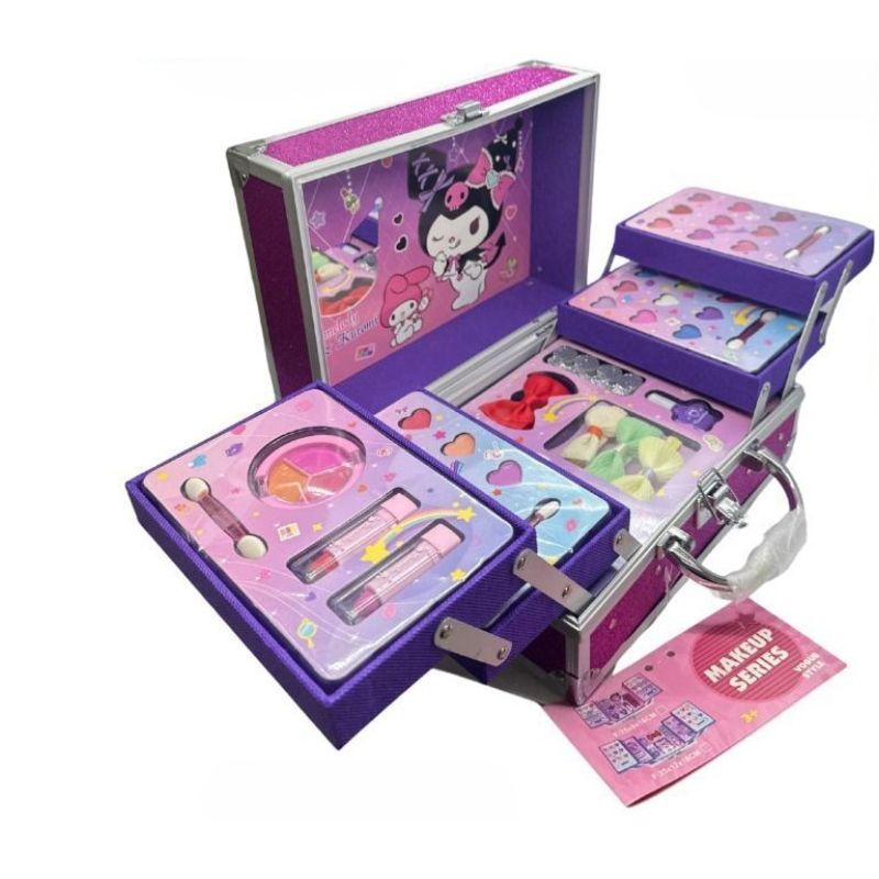 ZHOPI CO - Set De Belleza Maletin Caja Maquillaje Para Niñas Cosmeticos