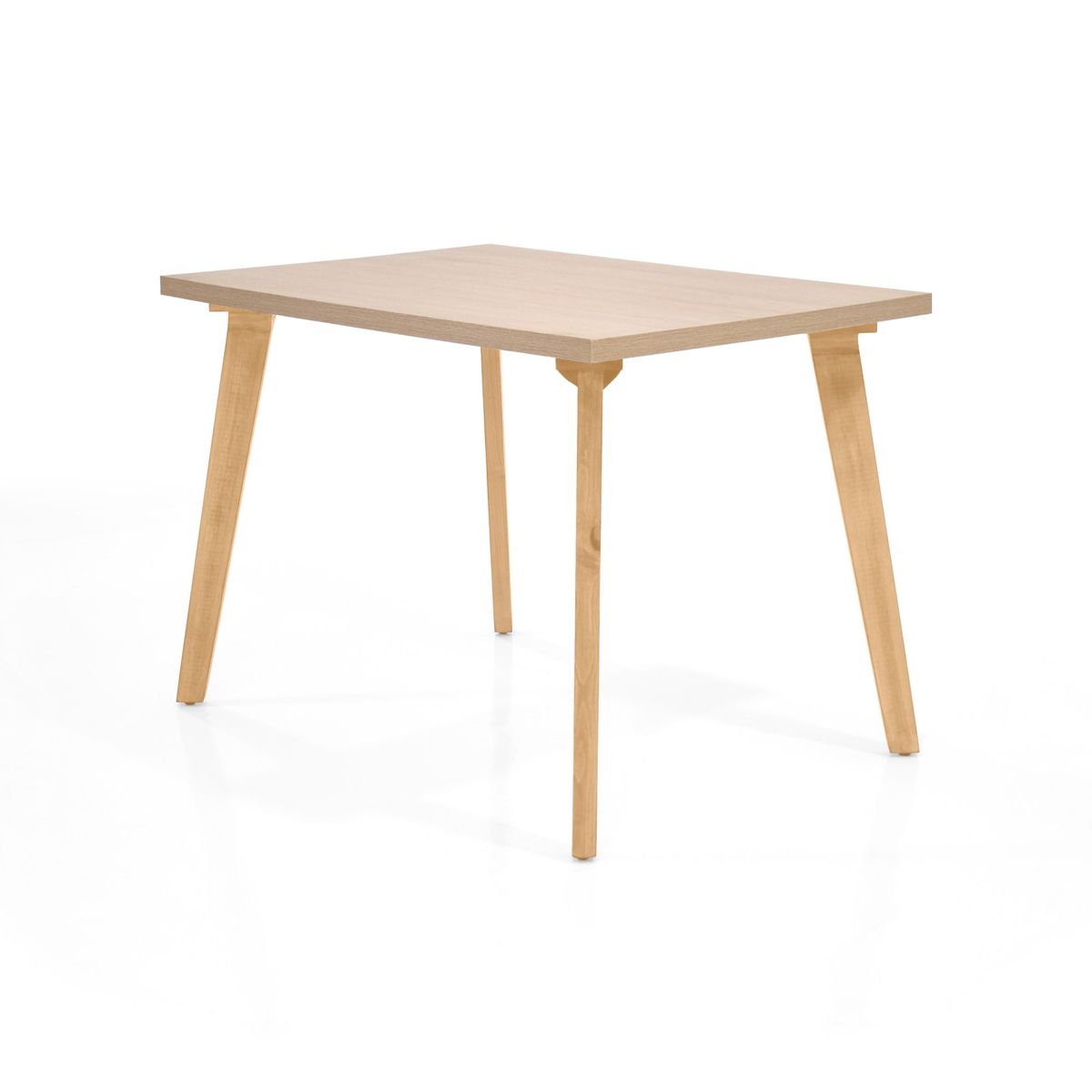 VENECIA - Mesa de Comedor Lugo Matiz 110x76x76 cm Oasis Matiz Natural_.