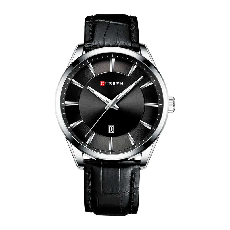 CURREN - Reloj Análogo Curren Original KREc751901- 8365 Acero Color Negro para Hombre