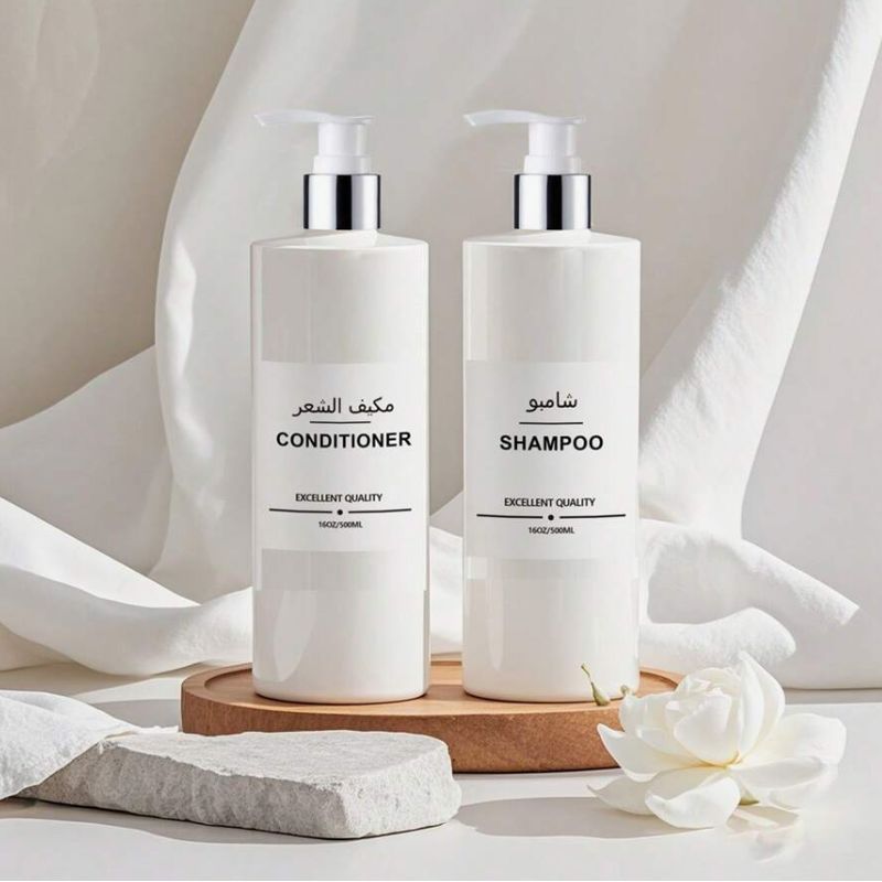 GENERICO - Set 3 Botellas Para Shampoo, Acondicionador Y Jabón Líquido