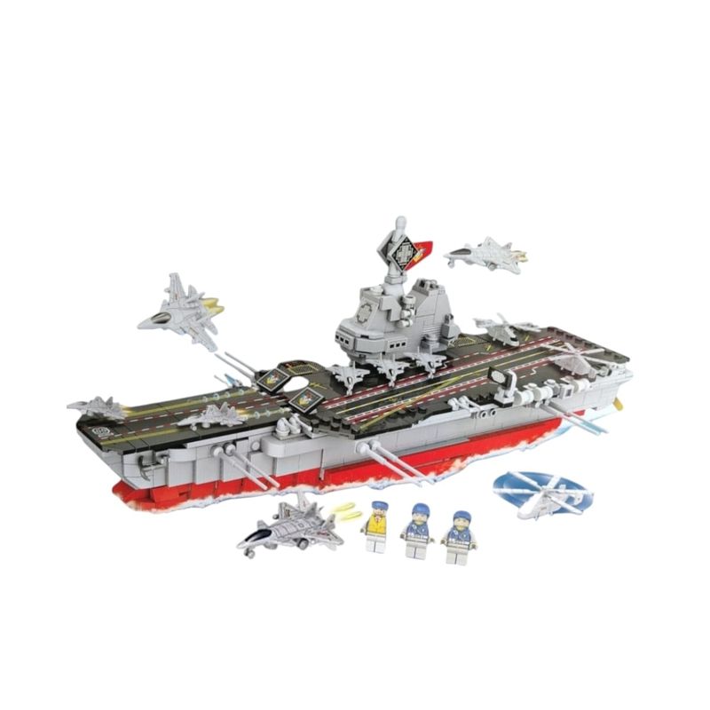 INFANTILES CAJUROMIX - Bloques De Construcción Portaaviones