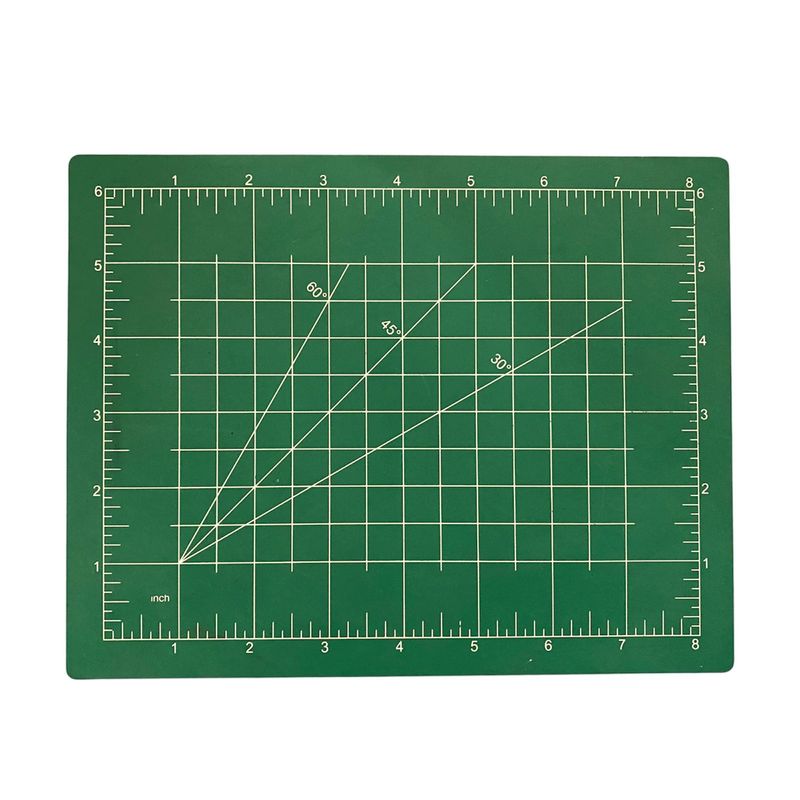 GENERICO - Tabla Salva Corte A5 Para Marroquíneria Dibujo - Verde
