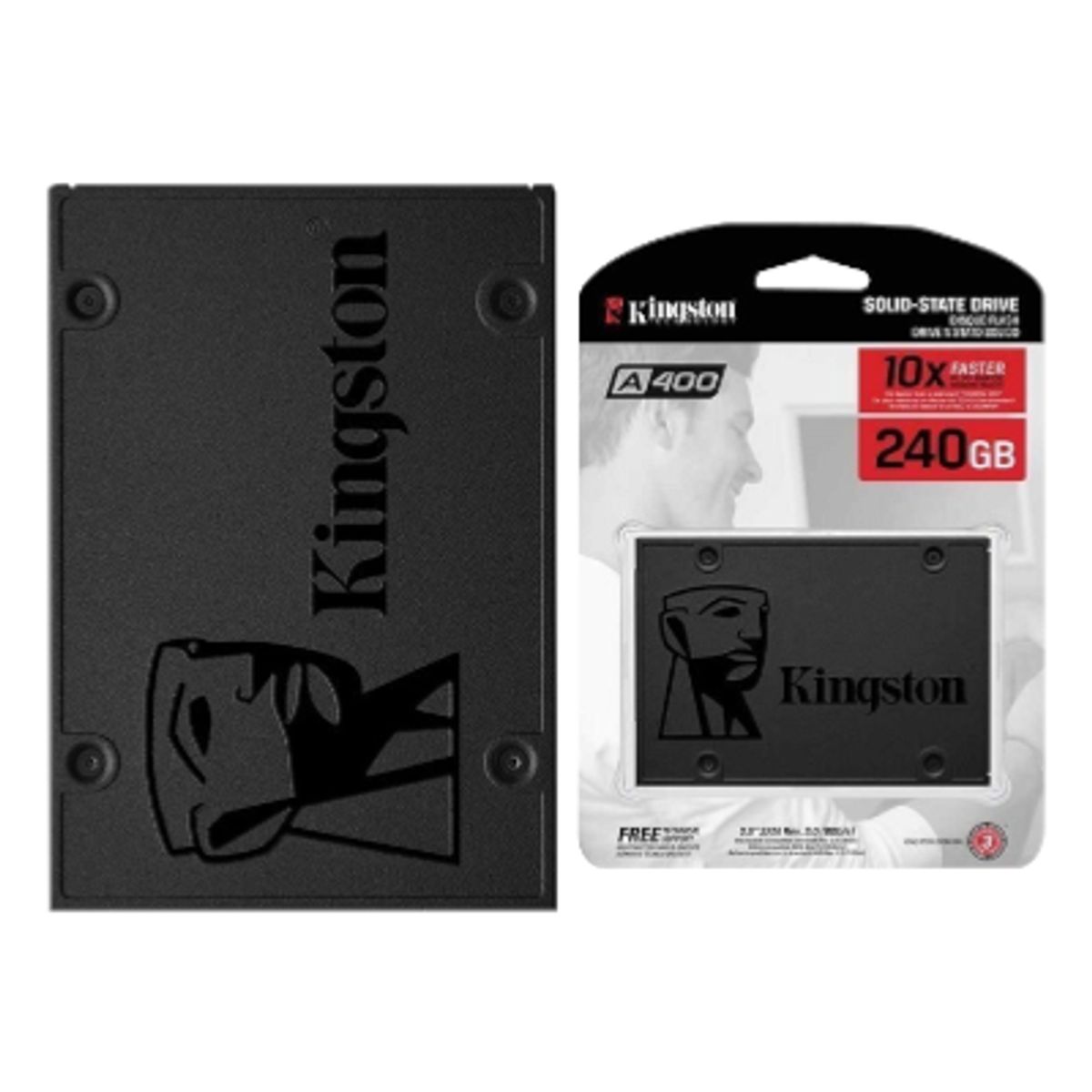 KINGSTON - Unidad SSD 240GB Kingston A400 SATA 3 2.5” 7mm para PC y Laptop
