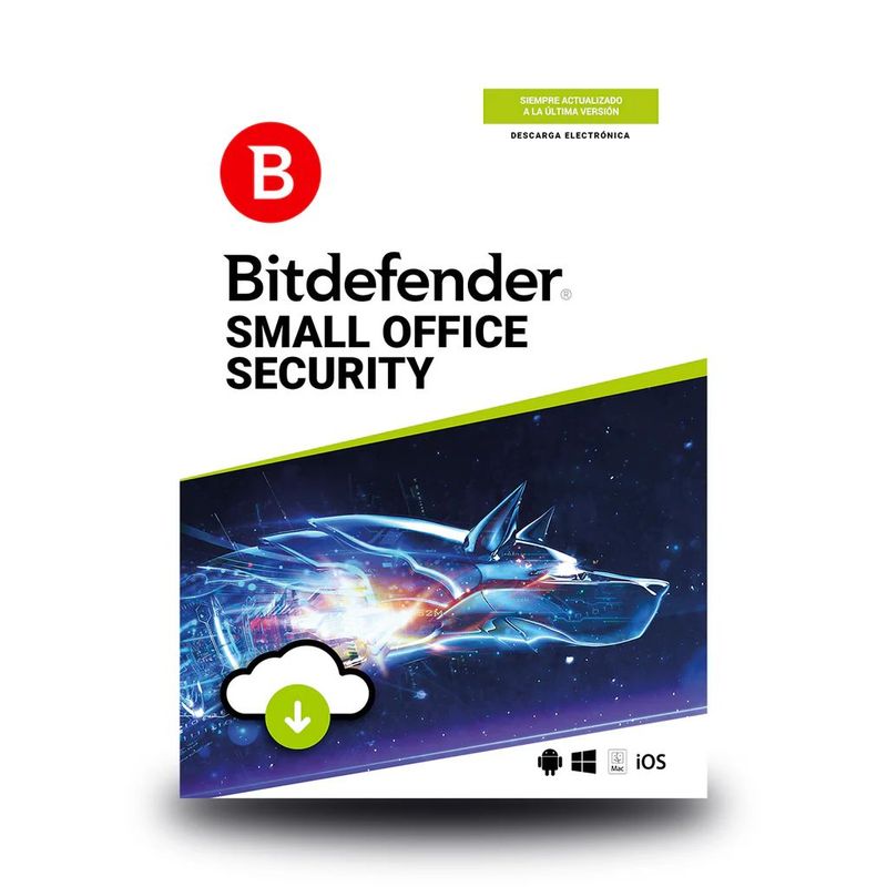 BITDEFENDER - Bitdefender Small Office Security - 5 Dispositivos - 1 Server - 1 Año
