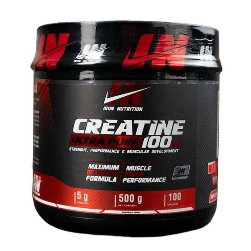 IRON NUTRITION - Creatina Ultra Pure 100% Monohidratada - 100 Servicios - Creatina Iron