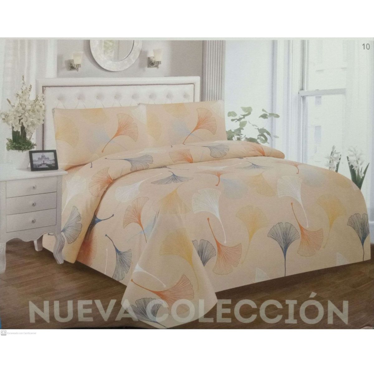 CASA LUNA - Juego De Sabanas Cama Doble 21cm - Casa luna GINKGO