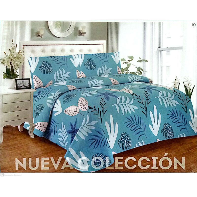 CASA LUNA - Juego De Sabanas Cama Doble 21cm - Casa luna TROPAZUL
