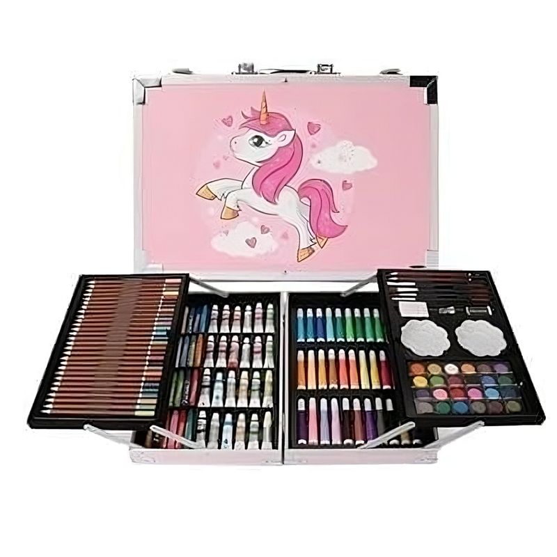 GENERICO - Kit Set De Dibujo Arte Para Niños 145 Pieza Acuarela Pintura