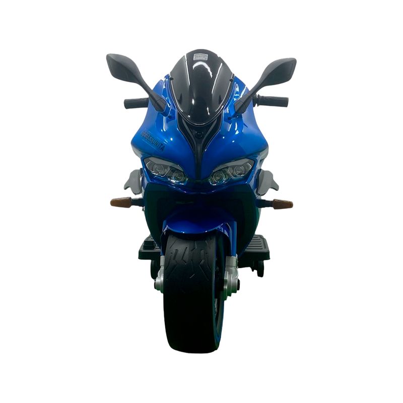 BEBESUNITA - Moto Recargable Niños 3-12 Años Acelradr Manbrio Llanta Goma