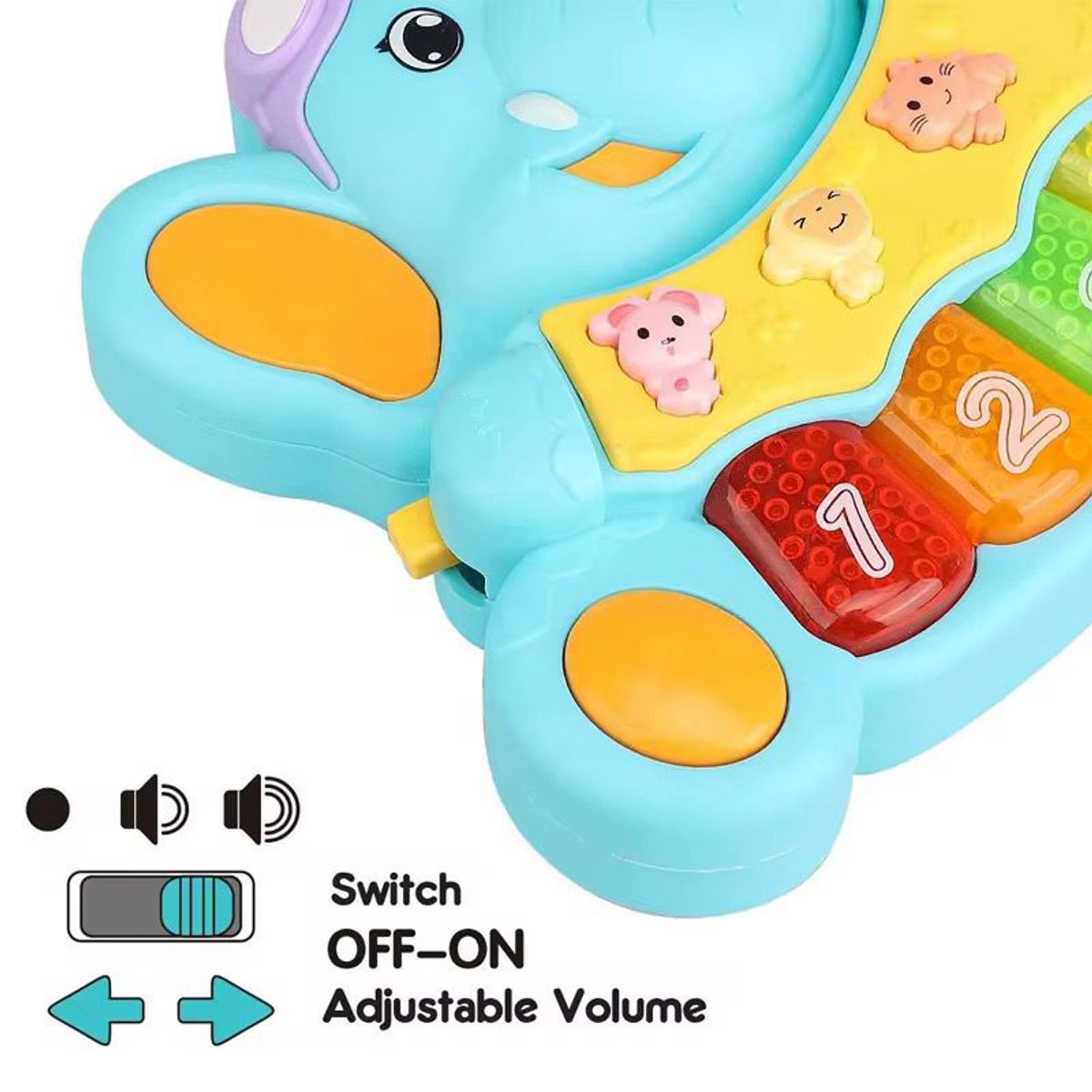 GENERICO - Mini Pianos Musicales Didácticos Para Niños Interactivos