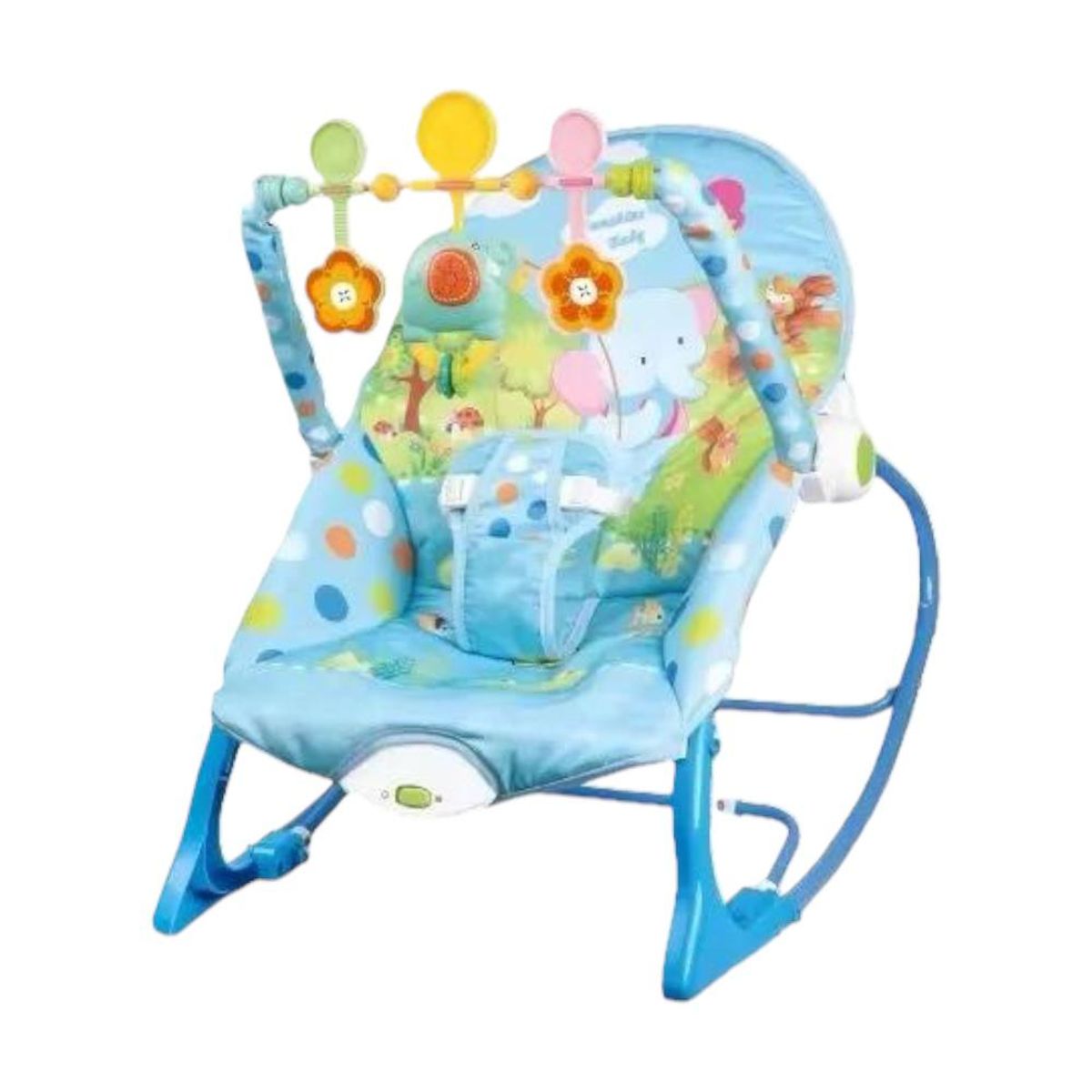 GENERICO - Silla Mecedora Con Vibración Y Juguetes Didácticos Nuevo