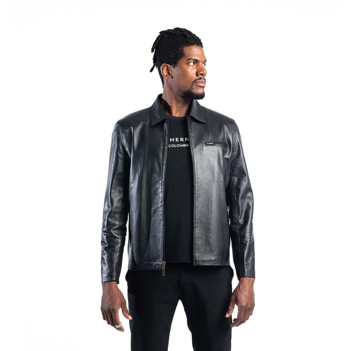 MARIO HERNANDEZ - Chaqueta Pietro Negro Gema