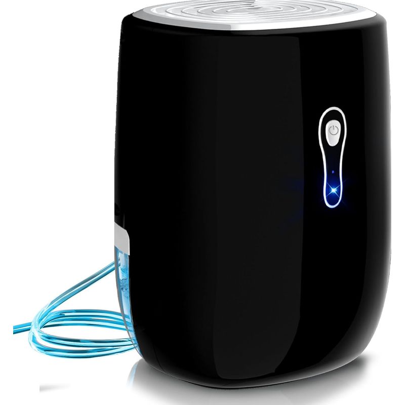 GENERICO - Deshumidificador Eléctrico Absorbente humedad Portátil 800ml Drenaje